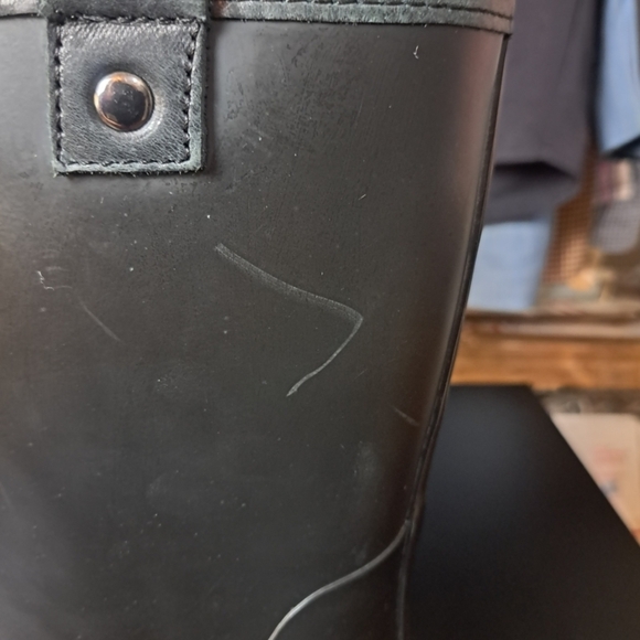 Polo Ralph Lauren Warrington Rain Boots Men's 11D - Black - Picture 14 of 15